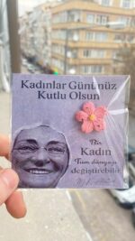 Kadınlar Günü Tohumlu Kart