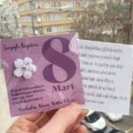 Kadınlar Günü Tohumlu Kart